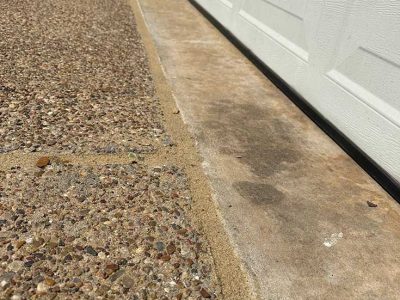 Exposed Aggregate Concrete Driveway