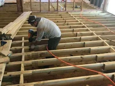 Pier Beam Foundation Installation